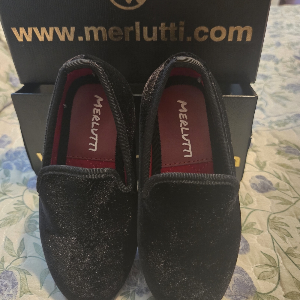 Black Velvet Men's Shoes